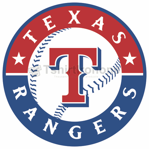 Texas Rangers T-shirts Iron On Transfers N1980